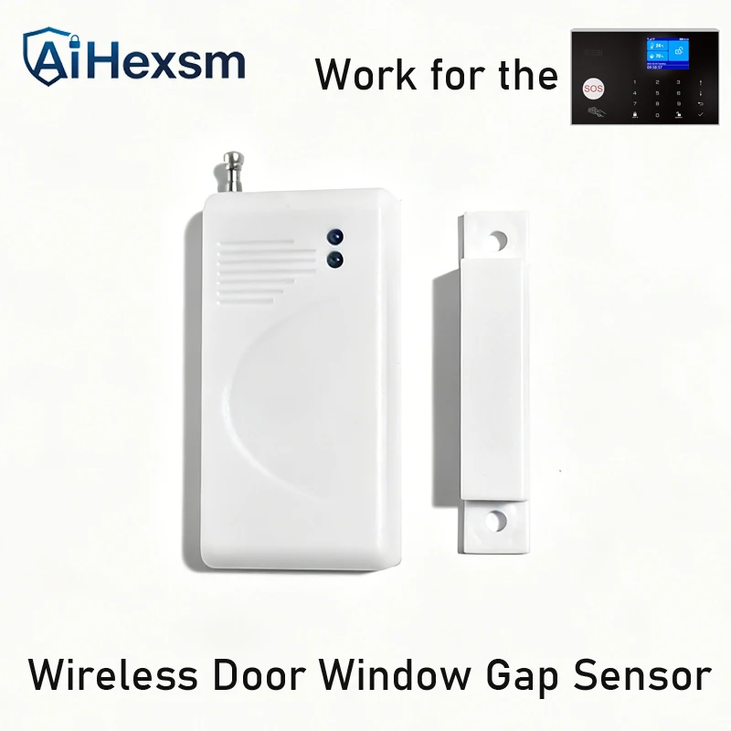 433mhz Wireless Long distance antenna Door Sensor Home Alarm Security Window/ Door Sensor Detector For WIFI GSM Alarm Systems
433mhz Wireless Long distance antenna Door Sensor Home Alarm Security Window/ Door Sensor Detector For WIFI GSM Alarm Systems
