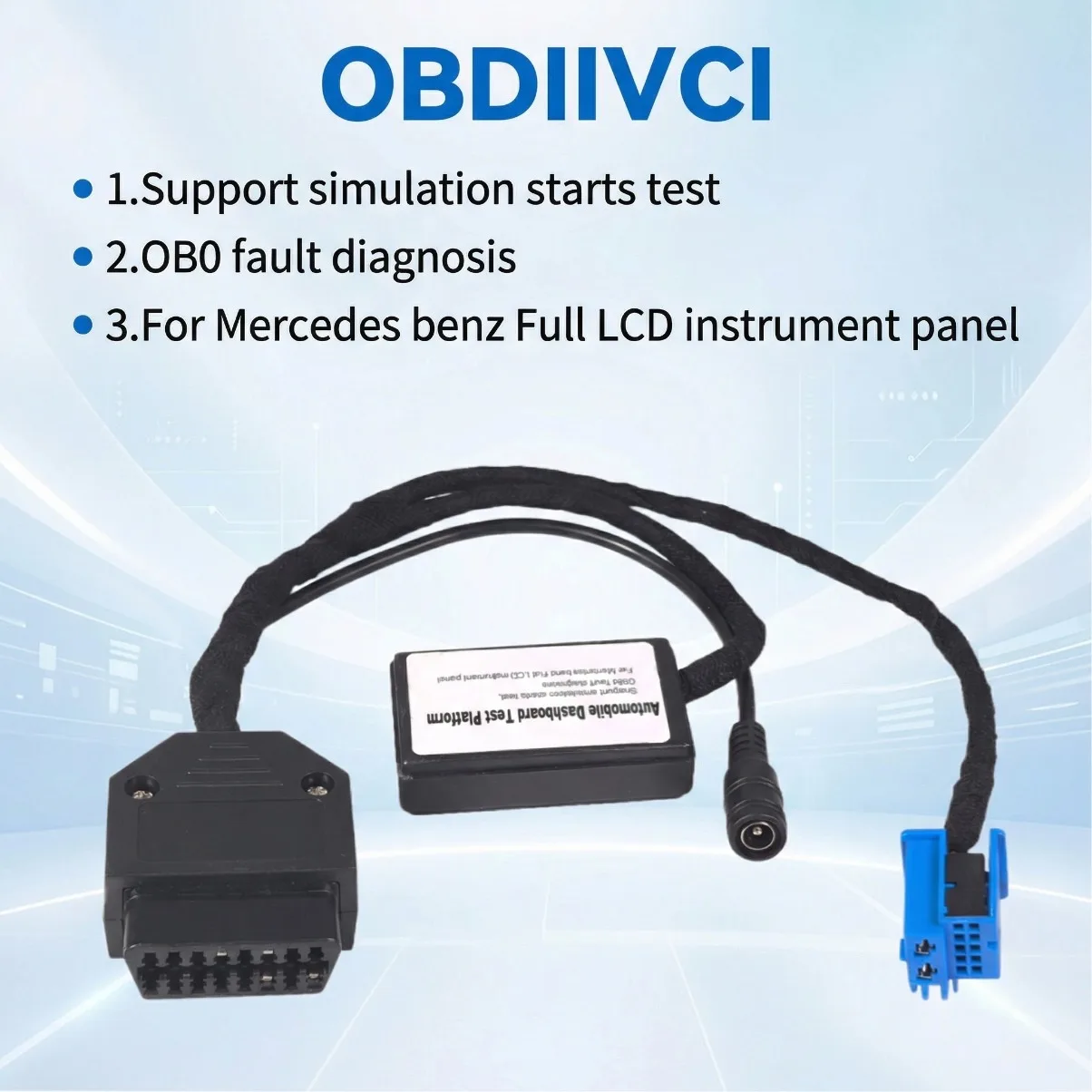 Тестовая платформа автомобильной приборной панели W205 W213 W253 W164 кабель для Mercedes-Benz полный ЖК-дисплей приборной панели моделирование тест запуска
Тестовая платформа автомобильной приборной панели W205 W213 W253 W164 кабель для Mercedes-Benz полный ЖК-дисплей приборной панели моделирование тест запуска