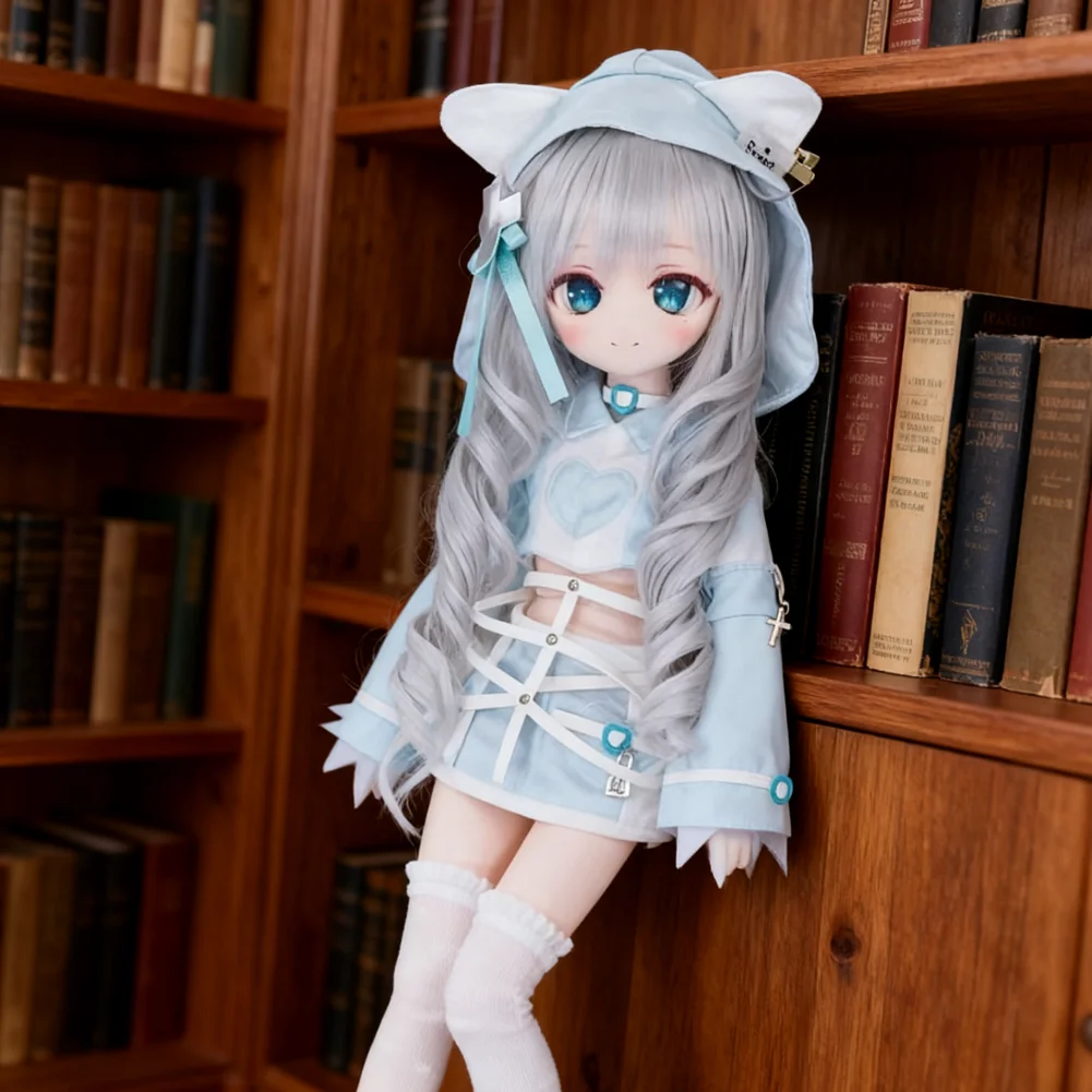 Adult/Children Handmade Toy 1/6 Mdd Doll Bjd Doll's Accessories Color Silvery Little Braids Long Curly Wig 1PCS
Adult/Children Handmade Toy 1/6 Mdd Doll Bjd Doll's Accessories Color Silvery Little Braids Long Curly Wig 1PCS