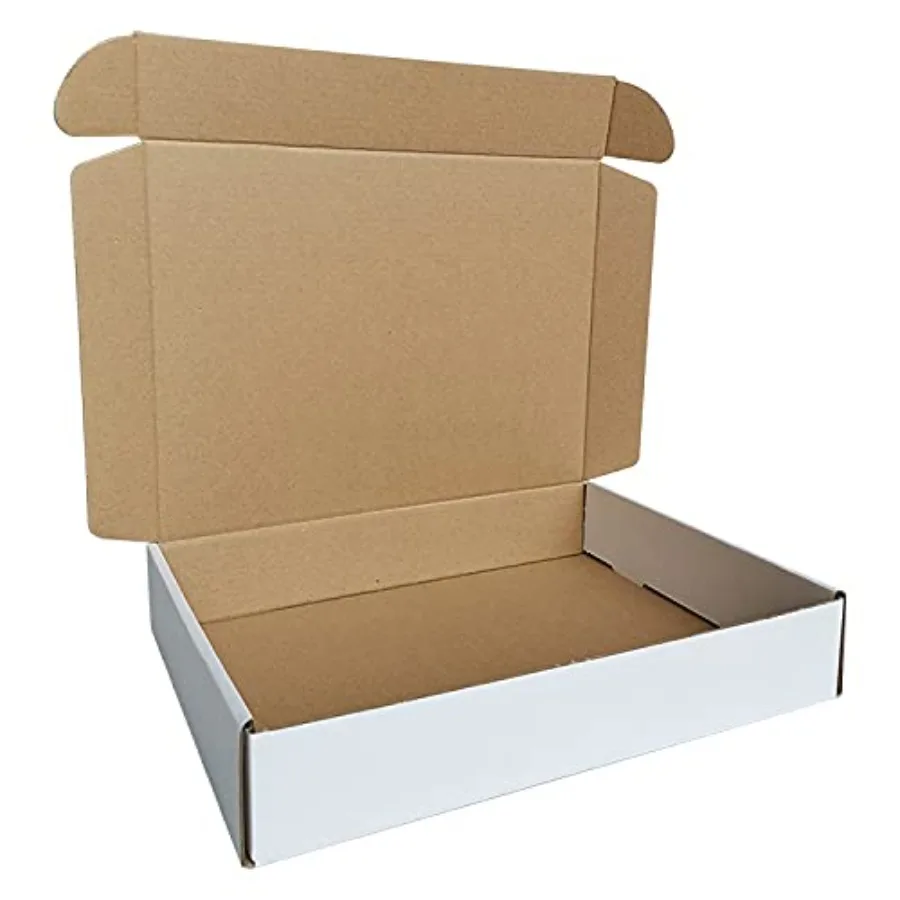 Small Shipping Boxes Corrugated Cardboard Mailers for Business White CM1182
Small Shipping Boxes Corrugated Cardboard Mailers for Business White CM1182