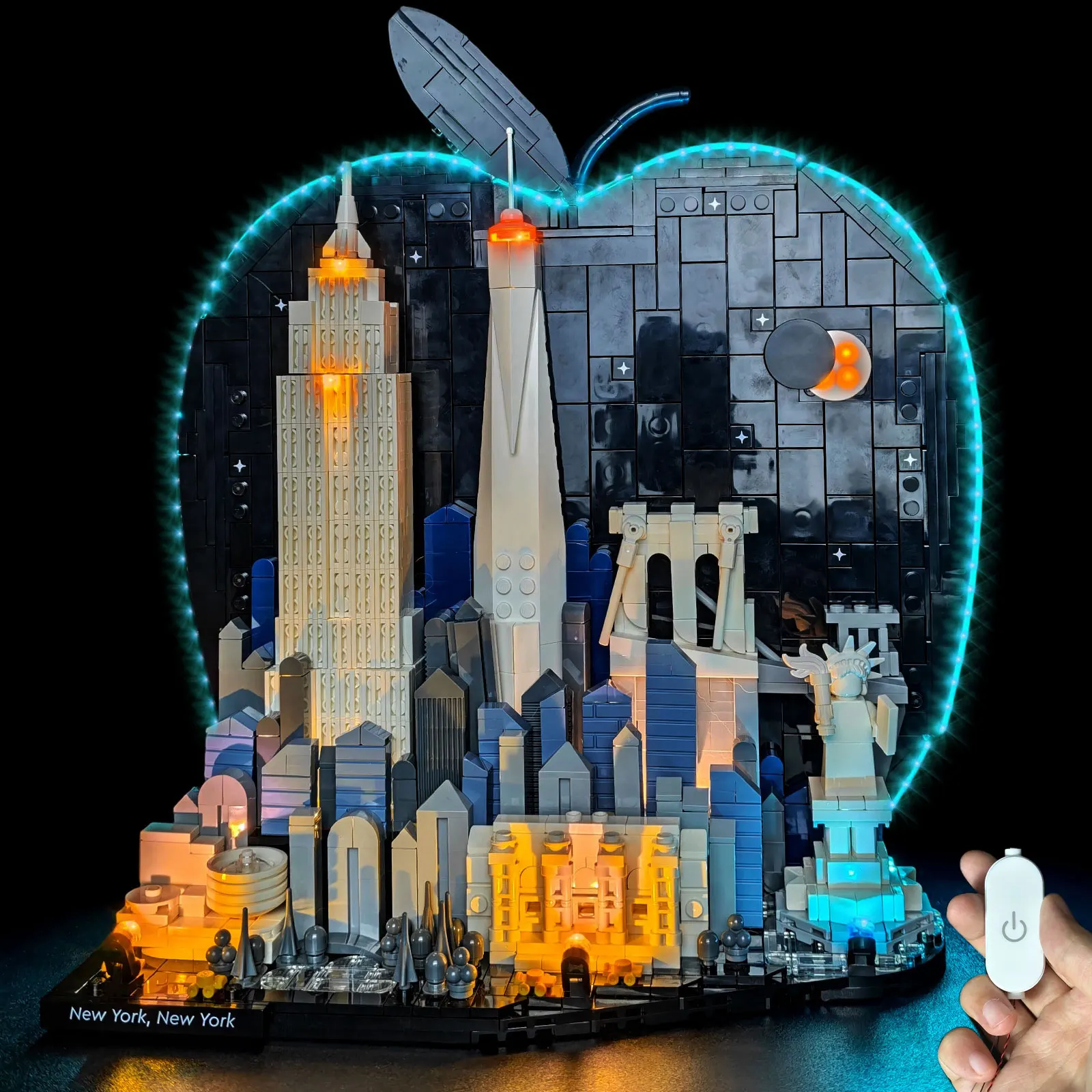 LYBMTWF LED Lighting Kit Compatible with Lego 21066 New York City – The Big Apple Building Blocks (NOT Include The Model Bricks)
LYBMTWF LED Lighting Kit Compatible with Lego 21066 New York City – The Big Apple Building Blocks (NOT Include The Model Bricks)