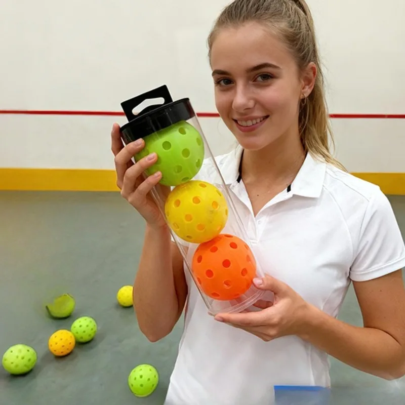 Zoco 3 шт., мячи для пиклбола на открытом воздухе, 40 отверстий, красочные прочные шарики для пиклбола, 72 мм, тренировочный мяч, тренировочный развлекательный пиклбол
Zoco 3 шт., мячи для пиклбола на открытом воздухе, 40 отверстий, красочные прочные шарики для пиклбола, 72 мм, тренировочный мяч, тренировочный развлекательный пиклбол