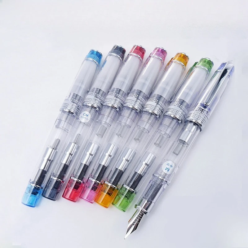 YIHAN PILOT Transparent Fountain Pen FPRN-350R with Con40 Ink Dispenser F 0.5MM Office Supplies Writing for Practice Drawing
YIHAN PILOT Transparent Fountain Pen FPRN-350R with Con40 Ink Dispenser F 0.5MM Office Supplies Writing for Practice Drawing