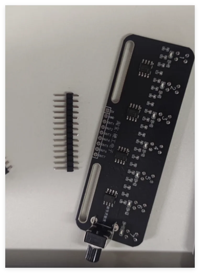 Семиканальный датчик грейсовой кали (цифровой) без MCU, неограниченное количество электронных соревнований
Семиканальный датчик грейсовой кали (цифровой) без MCU, неограниченное количество электронных соревнований