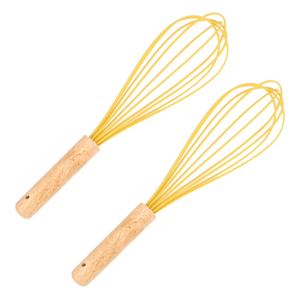 2Pcs Eggbeater Kitchen Gadgets Baking Tools Whisk Mixer Food Grade Silicone H Dishwasher Safe Scrambled Eggs Sauces
2Pcs Eggbeater Kitchen Gadgets Baking Tools Whisk Mixer Food Grade Silicone H Dishwasher Safe Scrambled Eggs Sauces
