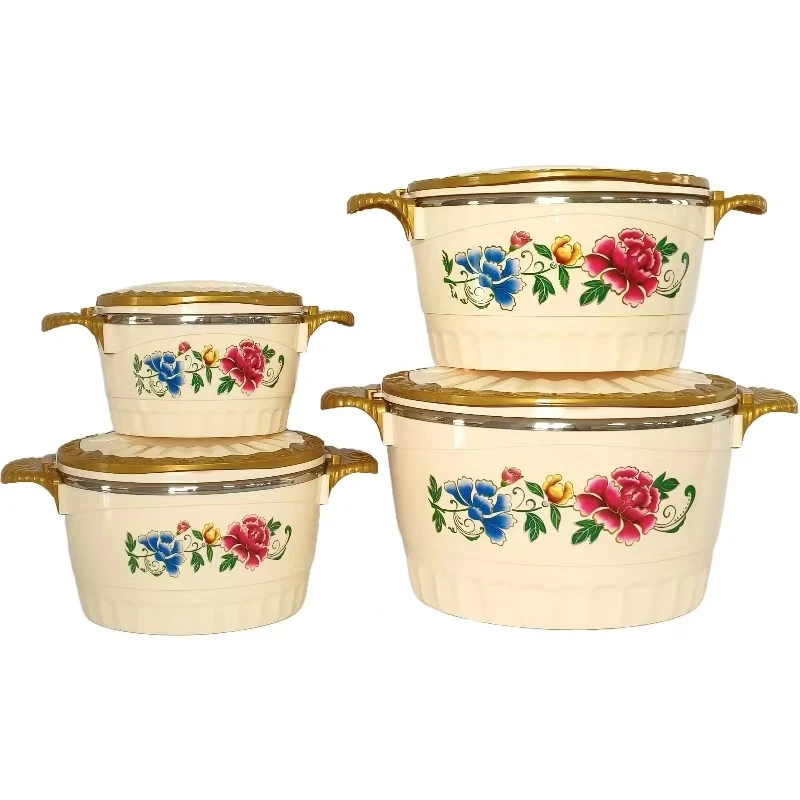 1+2+4+6L Classic Design Classic Food Warmer Set 4pcs Metal Classic Hot Pot Containers for Kitchen Tableware Camping
1+2+4+6L Classic Design Classic Food Warmer Set 4pcs Metal Classic Hot Pot Containers for Kitchen Tableware Camping