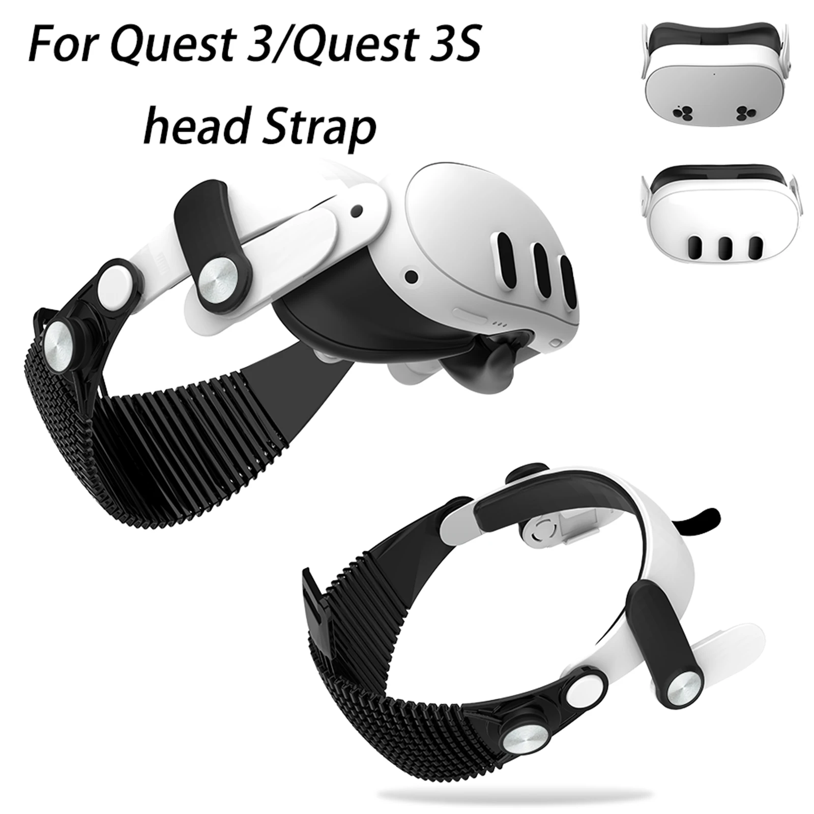 VR Headset Accessories Strap Fit for Meta Quest 3S/Quest 3 Comfort Head Strap Enhanced Support and Reduce Facial
VR Headset Accessories Strap Fit for Meta Quest 3S/Quest 3 Comfort Head Strap Enhanced Support and Reduce Facial