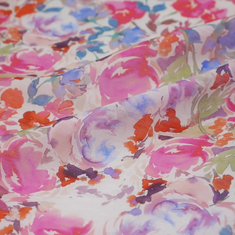 Skin friendly breathable color oil painting wind silk linen fabric skirt cheongsam shirt pants high-grade fabric
Skin friendly breathable color oil painting wind silk linen fabric skirt cheongsam shirt pants high-grade fabric