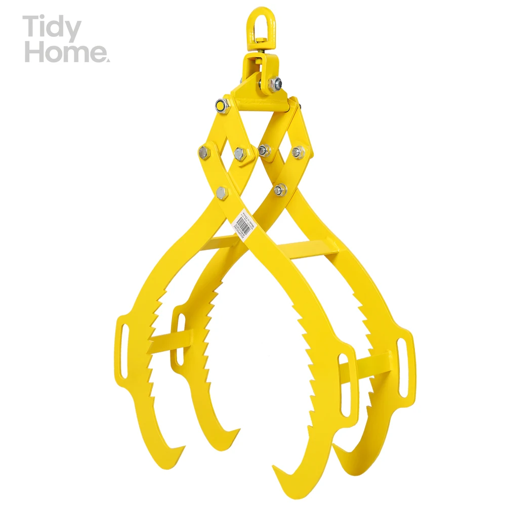 Heavy Duty Solid Steel 4 angled Claw Timber Log Lifting,Powder-coated, resist rust Skiding tongs, fit for poles/logs or trees
Heavy Duty Solid Steel 4 angled Claw Timber Log Lifting,Powder-coated, resist rust Skiding tongs, fit for poles/logs or trees