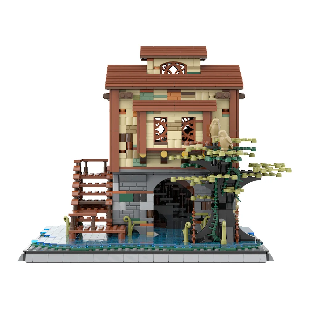 Gobricks MOC Swamp Hideout Bricks Model Swamp Hideout Safe House Architecture Building Blocks Assembly Toy Kids Birthday Gifts
Gobricks MOC Swamp Hideout Bricks Model Swamp Hideout Safe House Architecture Building Blocks Assembly Toy Kids Birthday Gifts