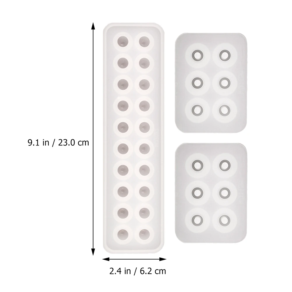 3 Pcs Spherical Mold Silicone Circle Reverse Mould DIY Hanging Pendant Mould Creative Crystal Epoxy Resin Non Stick Washable 
3 Pcs Spherical Mold Silicone Circle Reverse Mould DIY Hanging Pendant Mould Creative Crystal Epoxy Resin Non Stick Washable