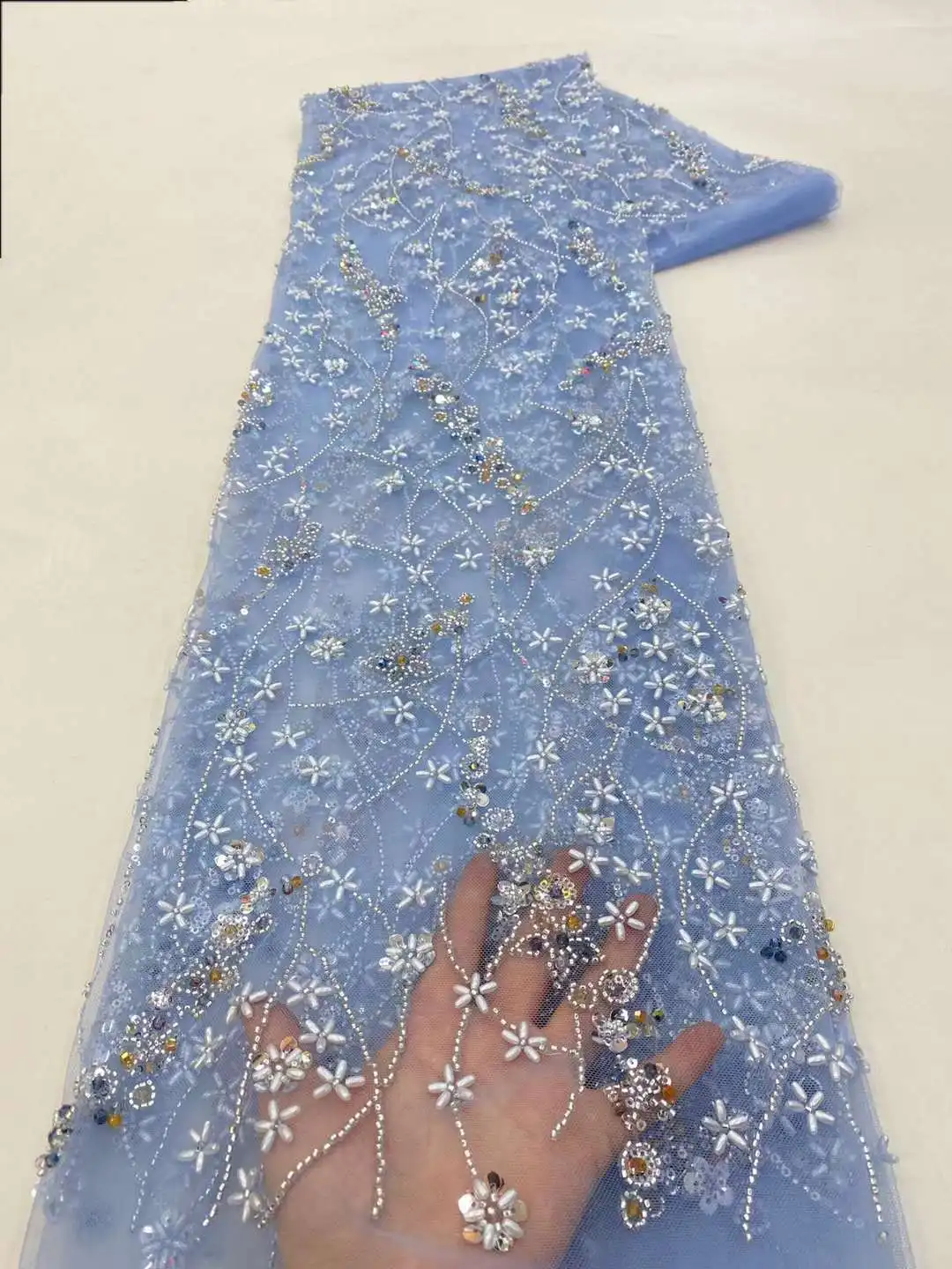 High Quality African Lace Fabric For Bridal Wedding Dress Material Sewing 2024 Fashion Luxury Heavy Beaed Embroidery Lace Xz
High Quality African Lace Fabric For Bridal Wedding Dress Material Sewing 2024 Fashion Luxury Heavy Beaed Embroidery Lace Xz