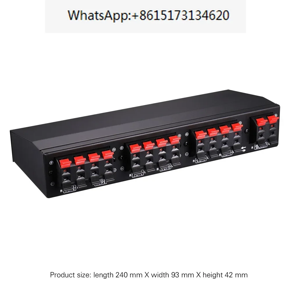 KYYSLB B898 профессиональный шестиканальный стереоусилитель, компаратор, двусторонний селекторный переключатель без потерь качества звука
KYYSLB B898 профессиональный шестиканальный стереоусилитель, компаратор, двусторонний селекторный переключатель без потерь качества звука