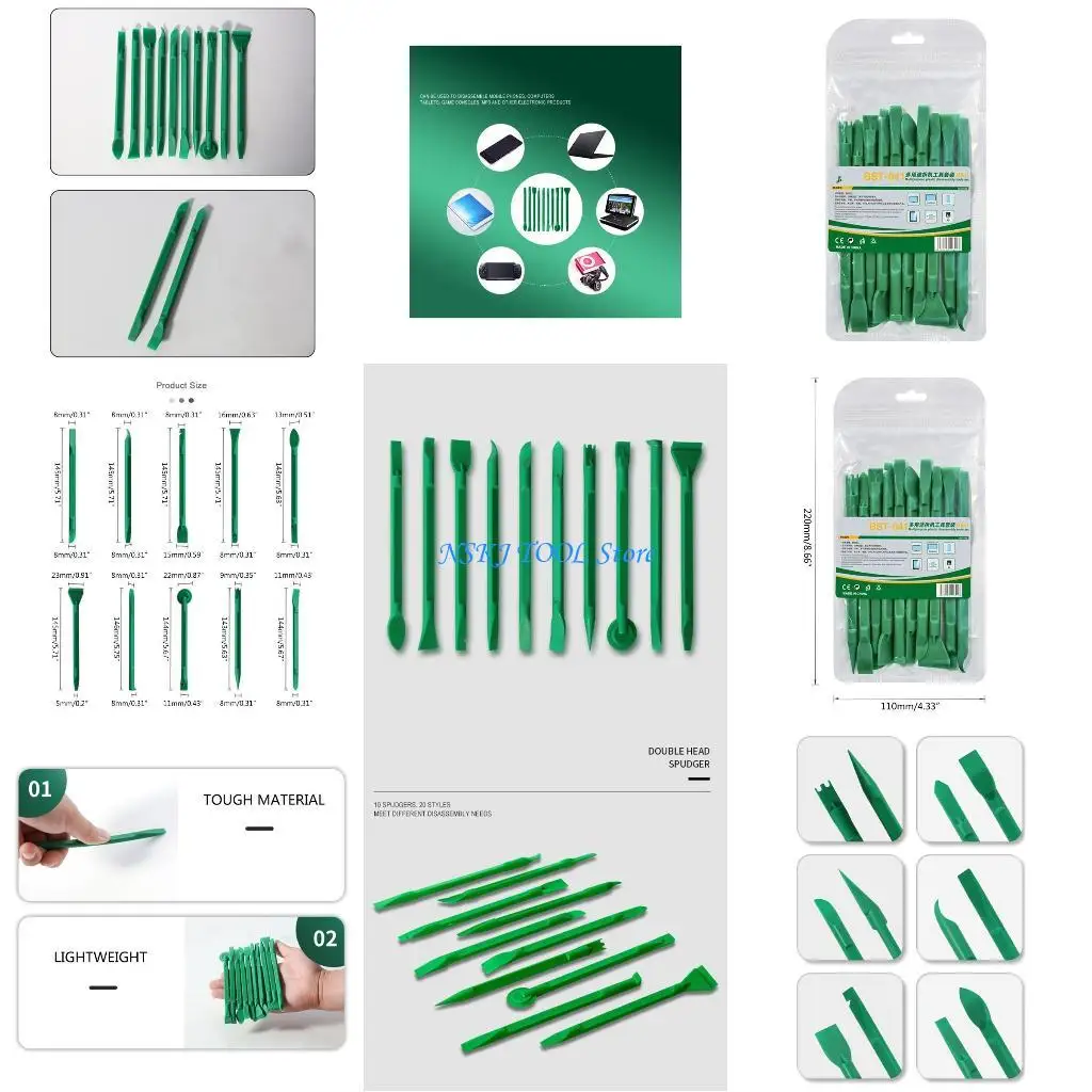 L8RC Screen Opener Repair Tool Boot Pry Disassemble Tool for Phone Game Console
L8RC Screen Opener Repair Tool Boot Pry Disassemble Tool for Phone Game Console