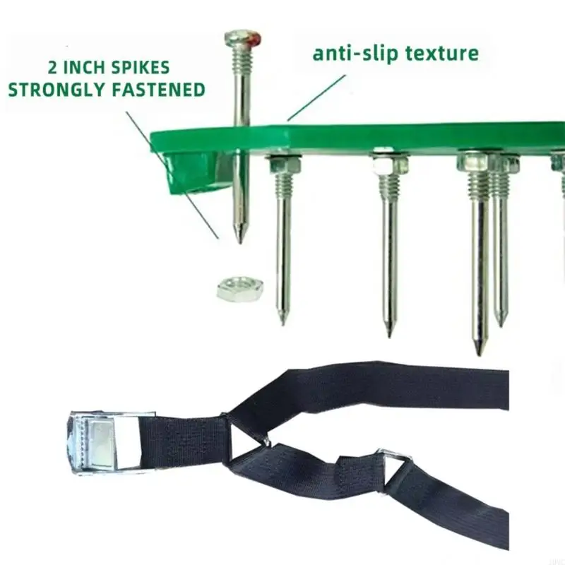 Robusts Lawn Aerator Shoes Shoes With Spiked Ground Point for Plant Removal J0MC
Robusts Lawn Aerator Shoes Shoes With Spiked Ground Point for Plant Removal J0MC