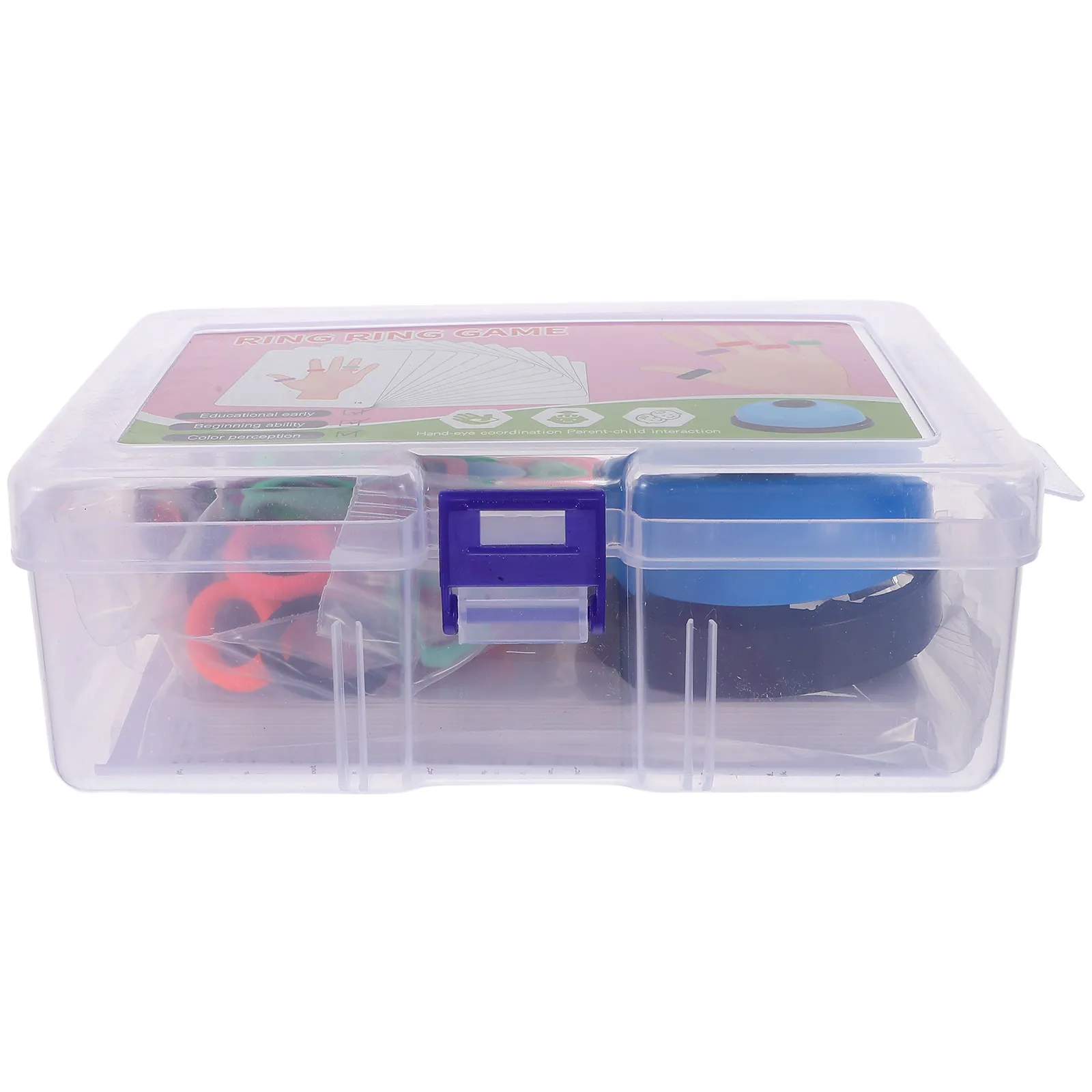 1 Set Finger Ring Colorful Educational Playthings Creative Parent Child Early Learning Game Stress Relief Kids Gift
1 Set Finger Ring Colorful Educational Playthings Creative Parent Child Early Learning Game Stress Relief Kids Gift