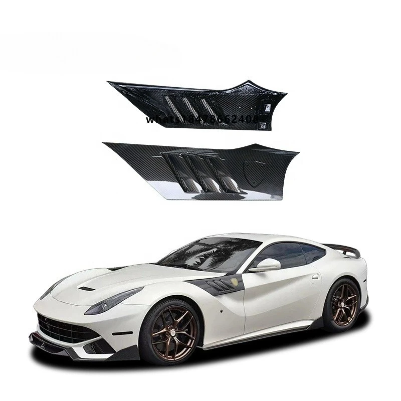 Style Carbon Fiber Fender Air Vent for F12
Style Carbon Fiber Fender Air Vent for F12