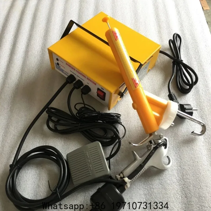 Portable Spray Gun Electrostatic Spray Powder Coating Gun Small Spraying Equipment
Portable Spray Gun Electrostatic Spray Powder Coating Gun Small Spraying Equipment