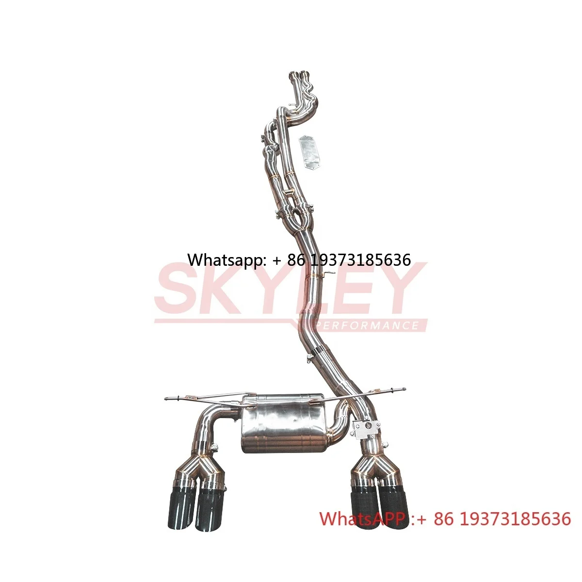SKYLEY Newest Design Exhaust Valved Midpipe Catback for Bmw M3 M4 F80 F82 S55 Equal Length Mid Pipe Ealvetronic Exhaust System
SKYLEY Newest Design Exhaust Valved Midpipe Catback for Bmw M3 M4 F80 F82 S55 Equal Length Mid Pipe Ealvetronic Exhaust System