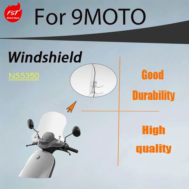 Ninebot E200P MK2 Modified Heightened Transparent Windshield, Front Wind Deflector Chest Guard
Ninebot E200P MK2 Modified Heightened Transparent Windshield, Front Wind Deflector Chest Guard