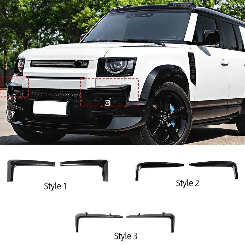 For 2020-2024 Land Rover Defender Eyebrow Trim Fog Light Lamp Eyebrow Blade Style Gloss Black ABS Body Kits Car Accessories
For 2020-2024 Land Rover Defender Eyebrow Trim Fog Light Lamp Eyebrow Blade Style Gloss Black ABS Body Kits Car Accessories