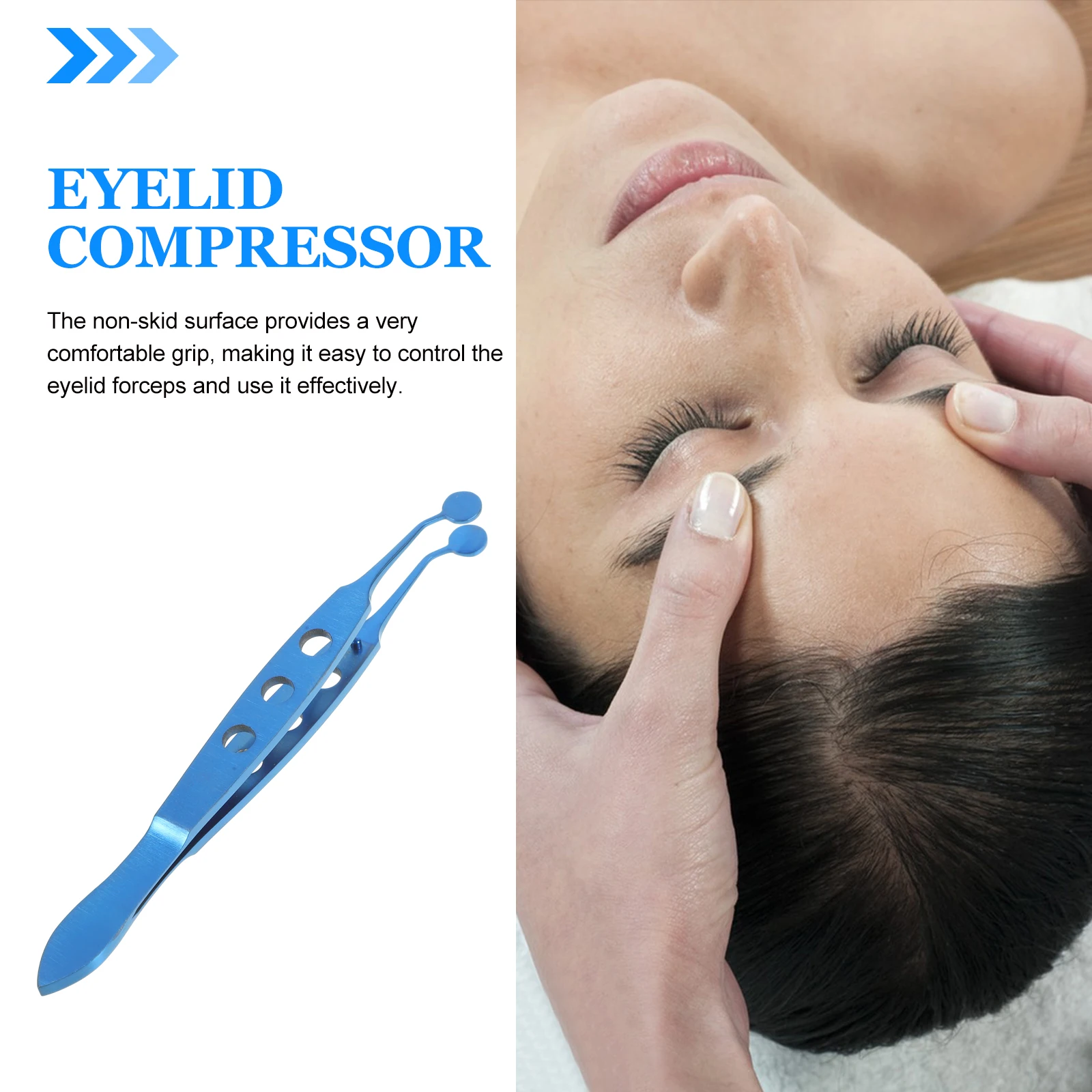 Meibomian Gland Massage Tweezers Tools Eyelid Beauty Meibomien Dry Expression Metal Forceps
Meibomian Gland Massage Tweezers Tools Eyelid Beauty Meibomien Dry Expression Metal Forceps