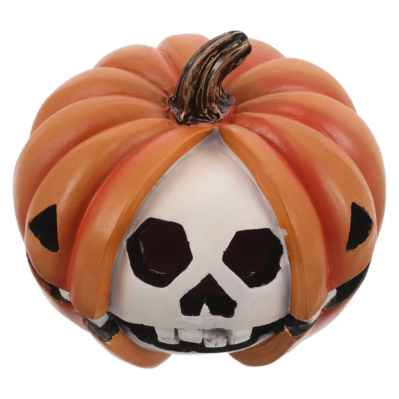 Halloween Table Decor Resin Ornament Creepy Pumpkin Ghost Mini Skull Sculpture Centerpiece 
Halloween Table Decor Resin Ornament Creepy Pumpkin Ghost Mini Skull Sculpture Centerpiece