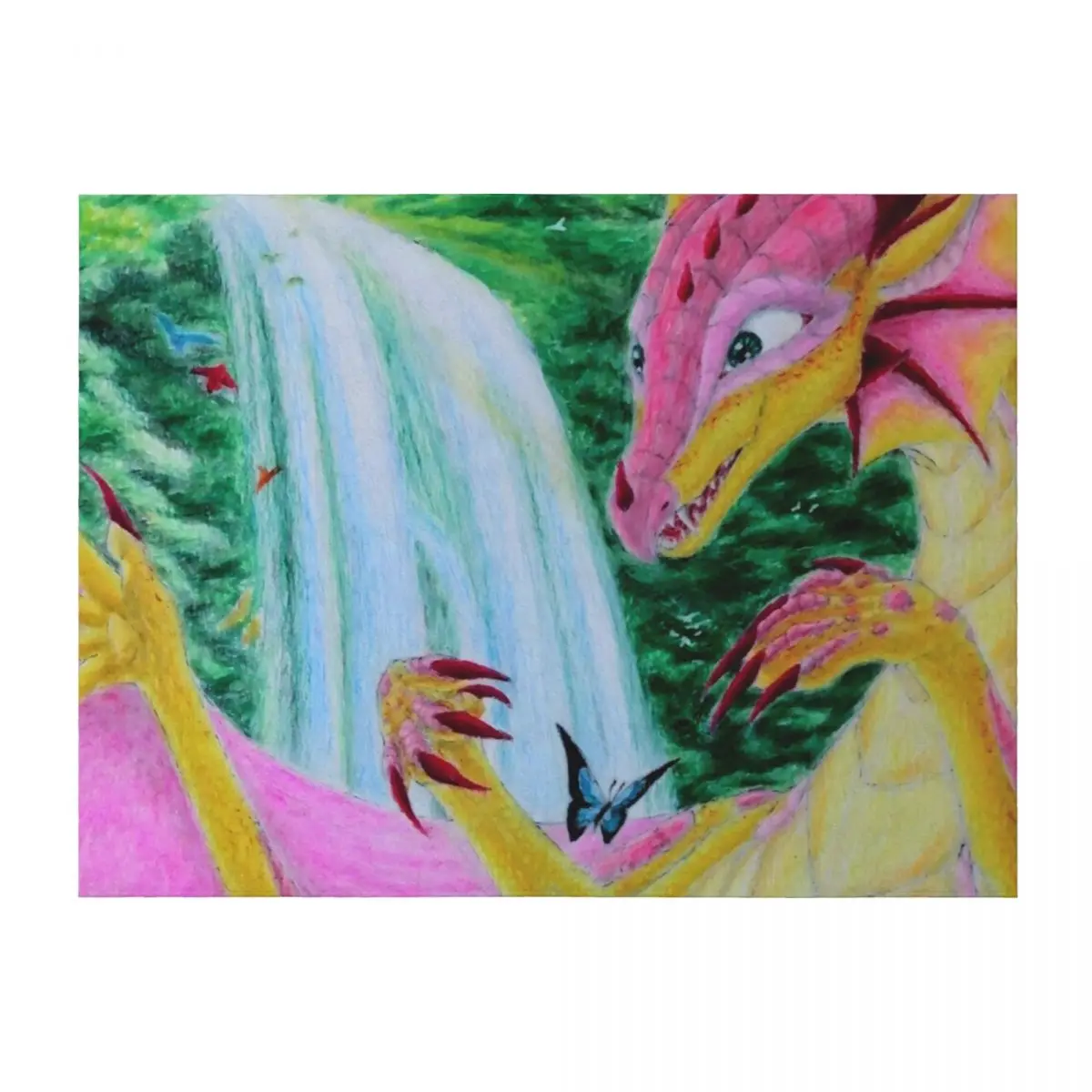 Kinkajou Jade Winglet - Wings of Fire Throw Blanket Shaggy Furrys Furry for winter Blankets
Kinkajou Jade Winglet - Wings of Fire Throw Blanket Shaggy Furrys Furry for winter Blankets