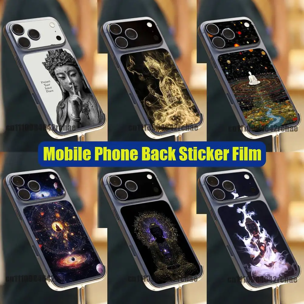 For Buddha Phone Back Film Sticker iPhone 17 Pro Max Decal Skin Wrap DIY Custom Films Stickers Cover
For Buddha Phone Back Film Sticker iPhone 17 Pro Max Decal Skin Wrap DIY Custom Films Stickers Cover