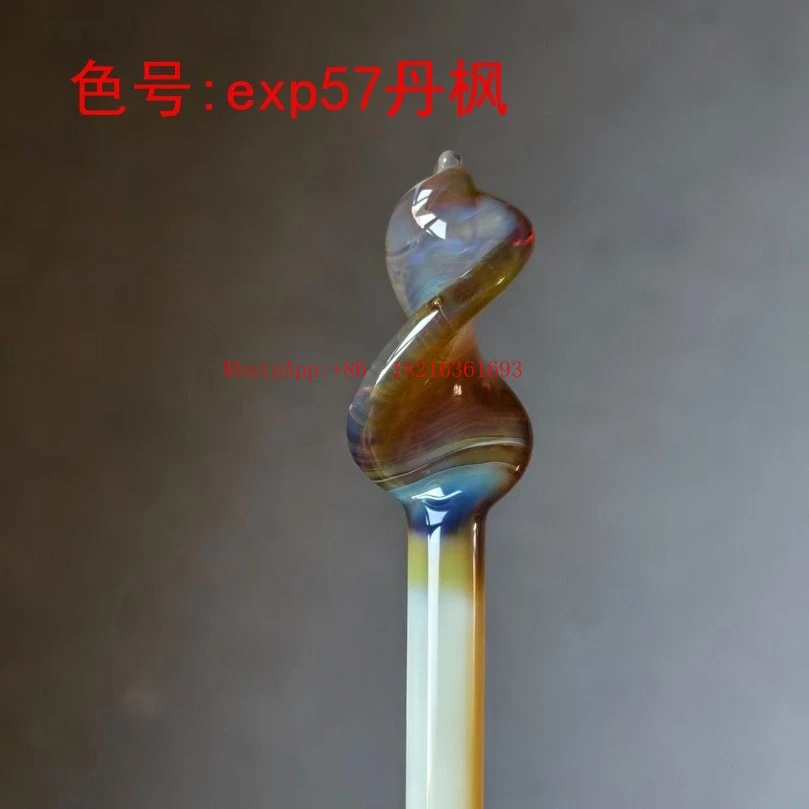 Стеклянный стержень EX57 Danfeng, меняющий цвет (желтый, янтарный, фиолетовый), из обожженного стекла, цветной, из боросиликатного стекла
Стеклянный стержень EX57 Danfeng, меняющий цвет (желтый, янтарный, фиолетовый), из обожженного стекла, цветной, из боросиликатного стекла