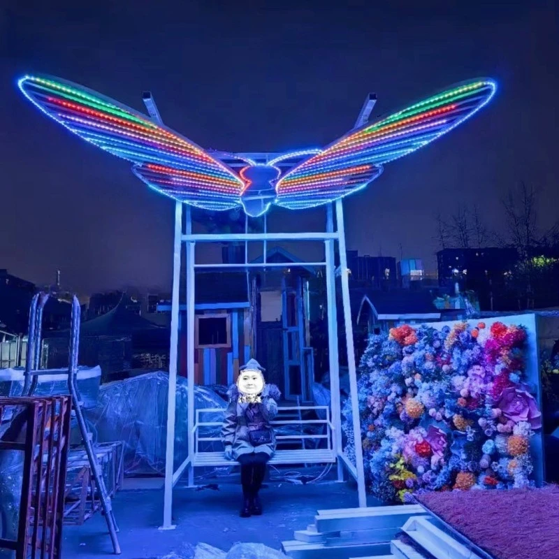 Shopping mall warm-up interactive luminous butterfly swing jellyfish trampoline plastic combination slide cute pet paradise
Shopping mall warm-up interactive luminous butterfly swing jellyfish trampoline plastic combination slide cute pet paradise