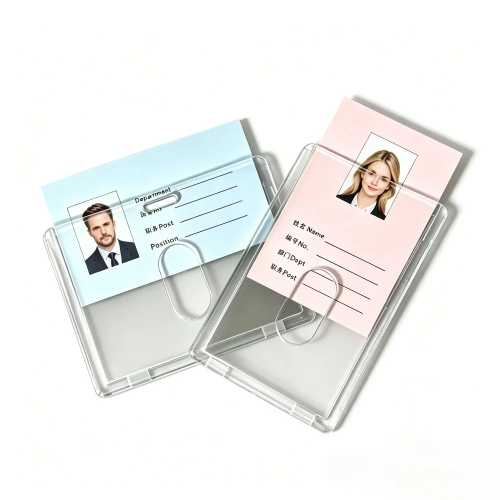 Transparent Chest Working Permit Case Badge Holder for Staff Nurse Acrylic Pass Work Card Cover Sleeve Exhibition Name ID Tag
Transparent Chest Working Permit Case Badge Holder for Staff Nurse Acrylic Pass Work Card Cover Sleeve Exhibition Name ID Tag