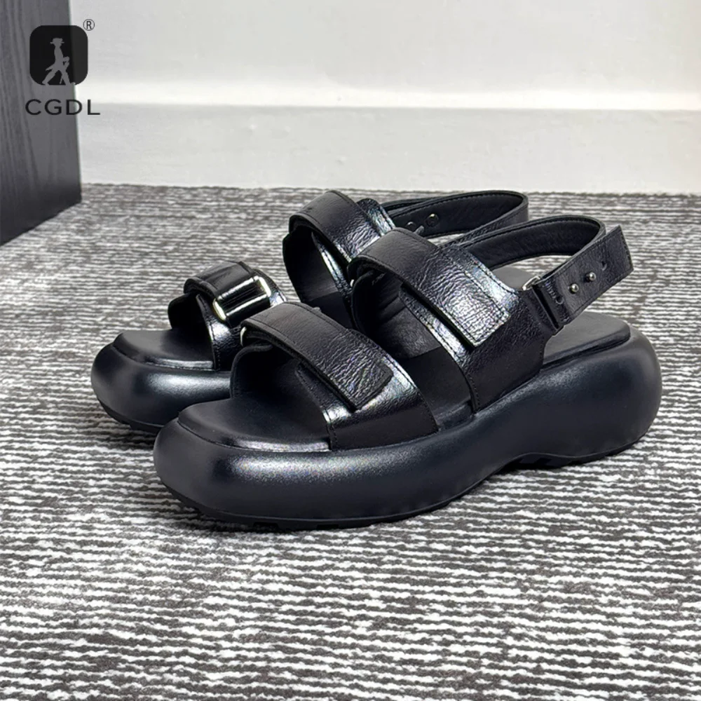 Summer Men Sandals Leather Mens Casual Shoes Breathable Outdoor Sandals for Men Beach Shoes Slippers Fashion Roman Shoes
Summer Men Sandals Leather Mens Casual Shoes Breathable Outdoor Sandals for Men Beach Shoes Slippers Fashion Roman Shoes