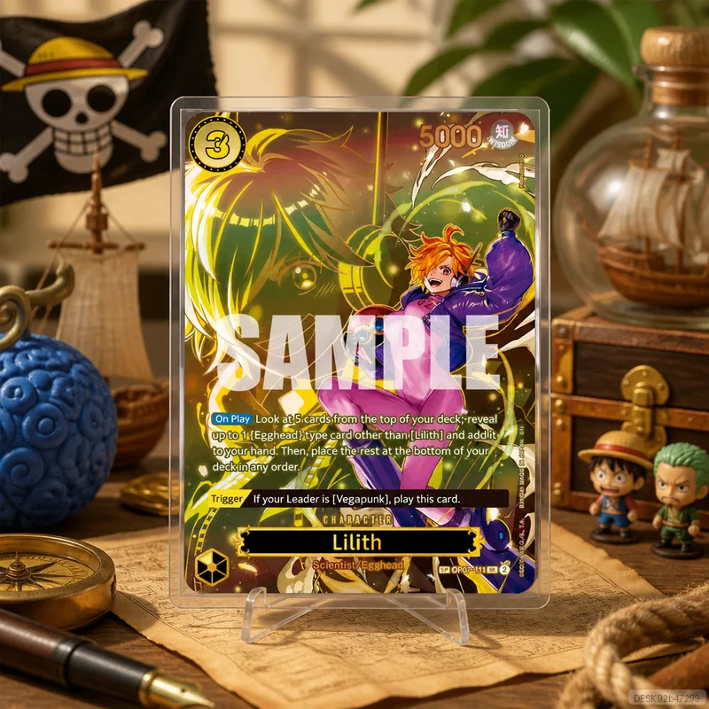 Lilith OP07-111 en DIY OPCG Collection Cards Self Made Single Card Classic Game Anime Card Gift Toy 5PCS 10PCS Set
Lilith OP07-111 en DIY OPCG Collection Cards Self Made Single Card Classic Game Anime Card Gift Toy 5PCS 10PCS Set