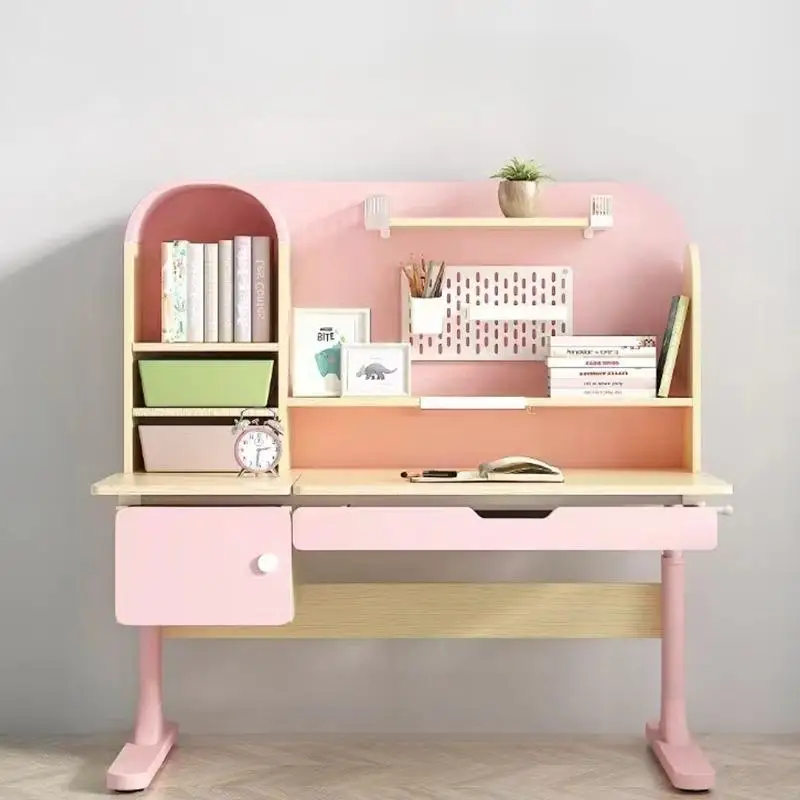 Children's Study Desk Multifunctional Combination Table With Bookshelf 45° Adjustable Angle Home Bedroom Writing Desk
Children's Study Desk Multifunctional Combination Table With Bookshelf 45° Adjustable Angle Home Bedroom Writing Desk