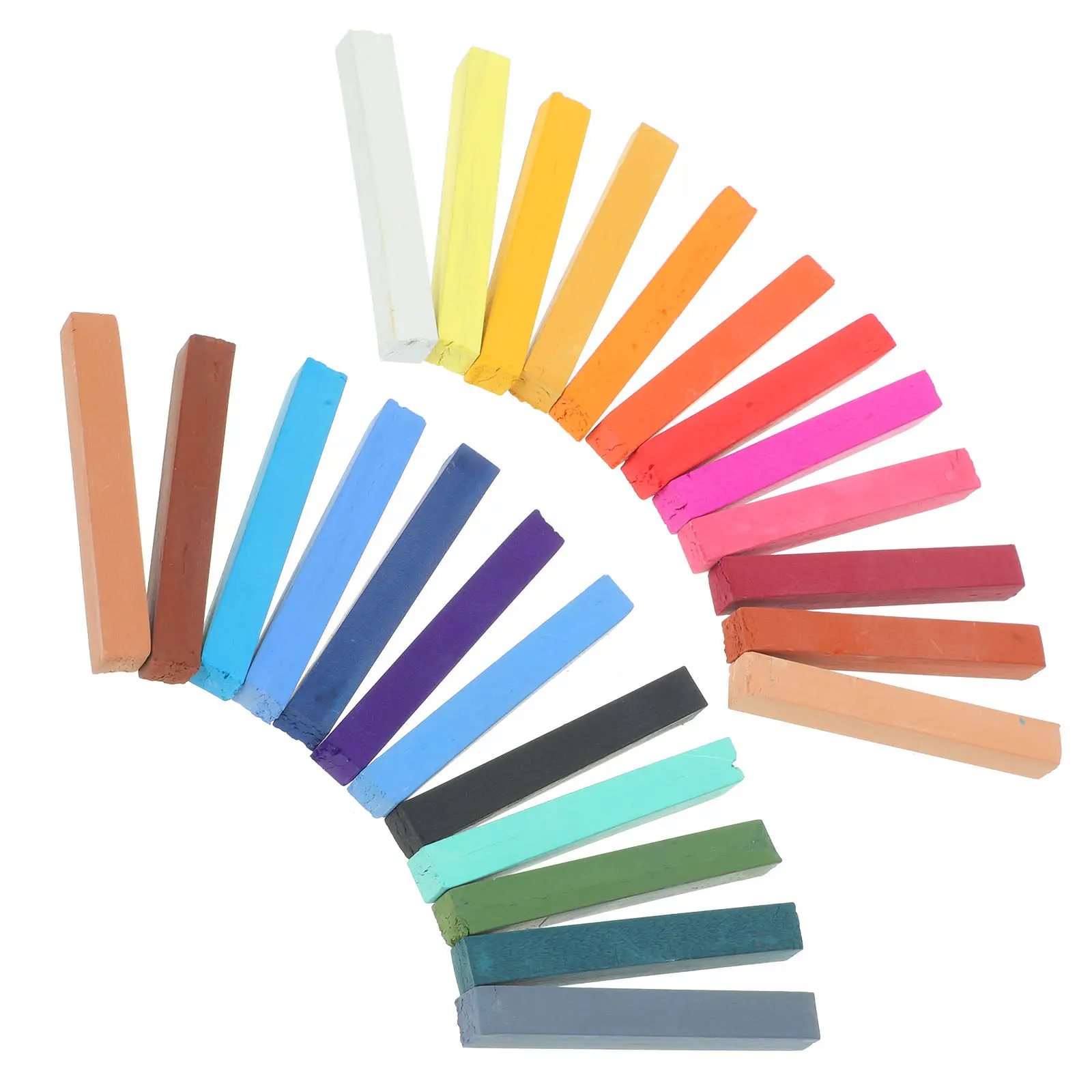 1Pack Water Soluble Color Chalk 24 Colors Colored Chalk for Home School Office Art Craft Drawing Painting
1Pack Water Soluble Color Chalk 24 Colors Colored Chalk for Home School Office Art Craft Drawing Painting