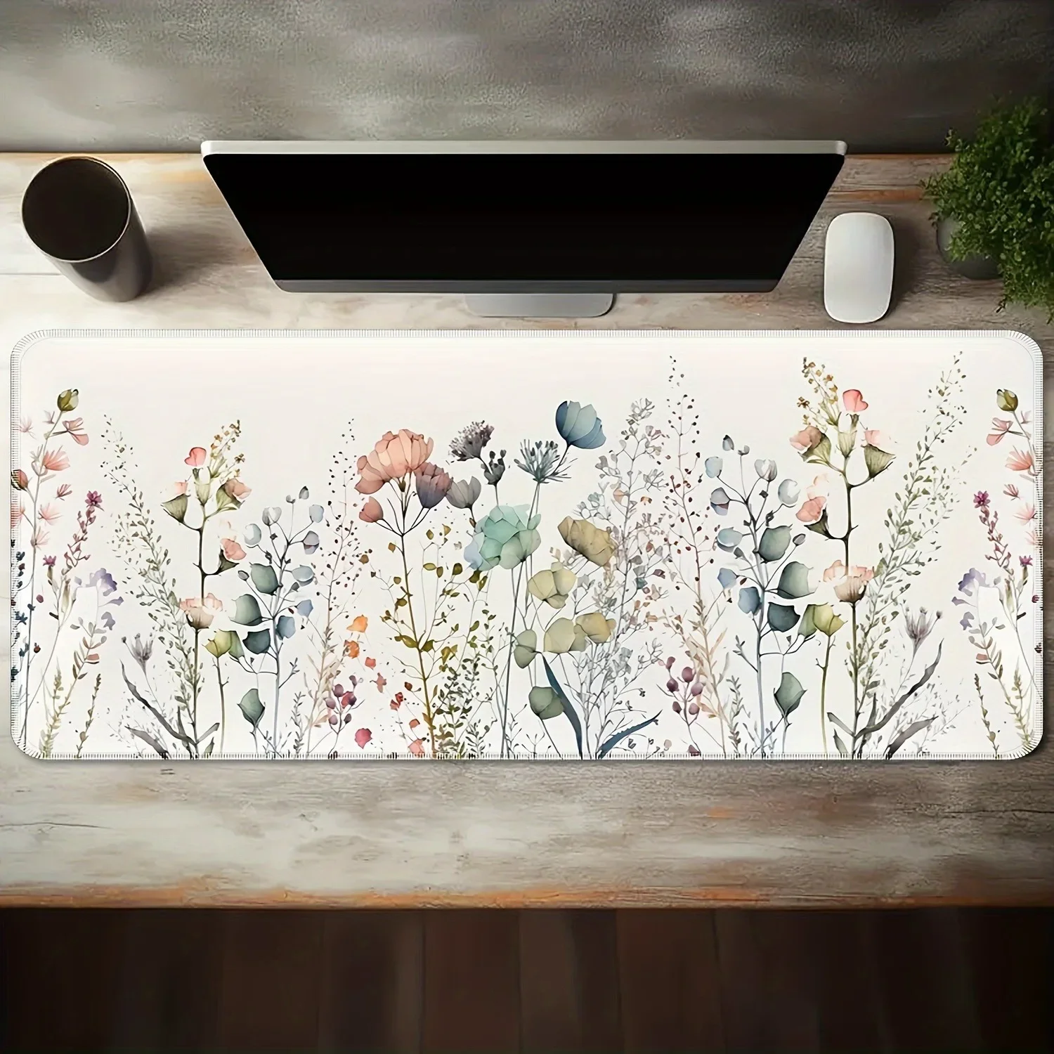 Mouse pad plant new light color art style desk mat flowers and plants cute office decoration and eye protection casual game pads
Mouse pad plant new light color art style desk mat flowers and plants cute office decoration and eye protection casual game pads