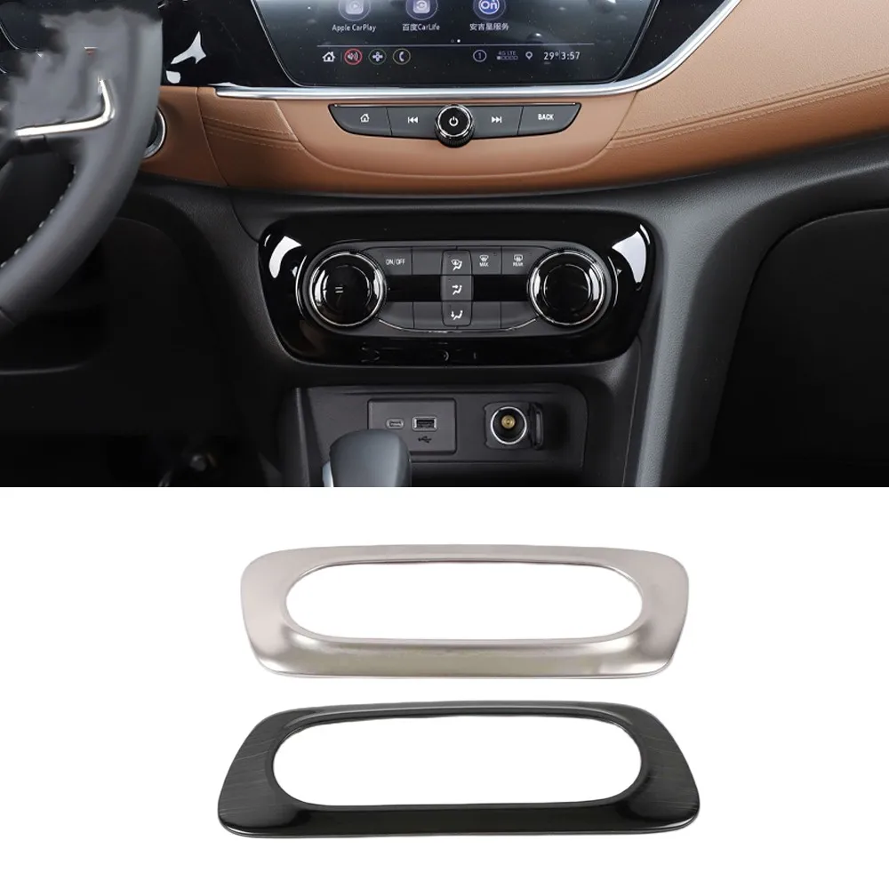 Аксессуары для Buick Encore GX 2020 2021 2022, рамка для регулировки кондиционера, чехол для стайлинга интерьера, отделка интерьера
Аксессуары для Buick Encore GX 2020 2021 2022, рамка для регулировки кондиционера, чехол для стайлинга интерьера, отделка интерьера