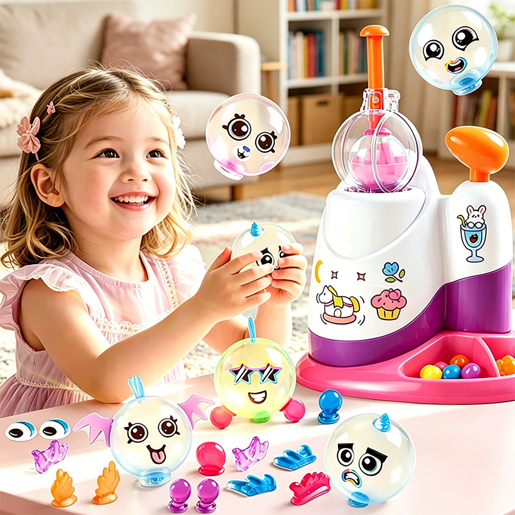 DIY Inflatable Toy Set Handmade Balloon Inflator Machine Kids Anti-Stress Craft Parent-Child Interactive Game Birthday Gifts
DIY Inflatable Toy Set Handmade Balloon Inflator Machine Kids Anti-Stress Craft Parent-Child Interactive Game Birthday Gifts