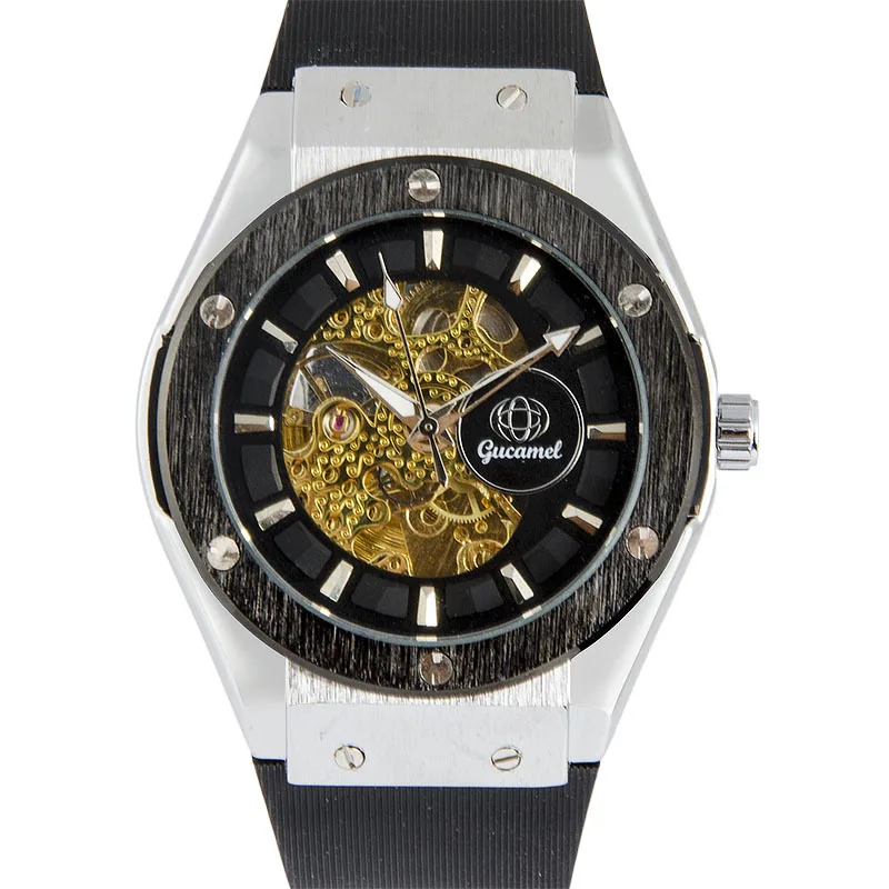 Ancient camel new men's watch, trendy business automatic mechanical watch, silicone tape men's watch
Ancient camel new men's watch, trendy business automatic mechanical watch, silicone tape men's watch