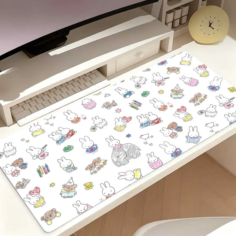 Kawaii Cartoon Cute M-Miffy Mouse Pad Non-slip Thickened MousePad Student Cushion Large Writing Gaming Lockedge Office
Kawaii Cartoon Cute M-Miffy Mouse Pad Non-slip Thickened MousePad Student Cushion Large Writing Gaming Lockedge Office
