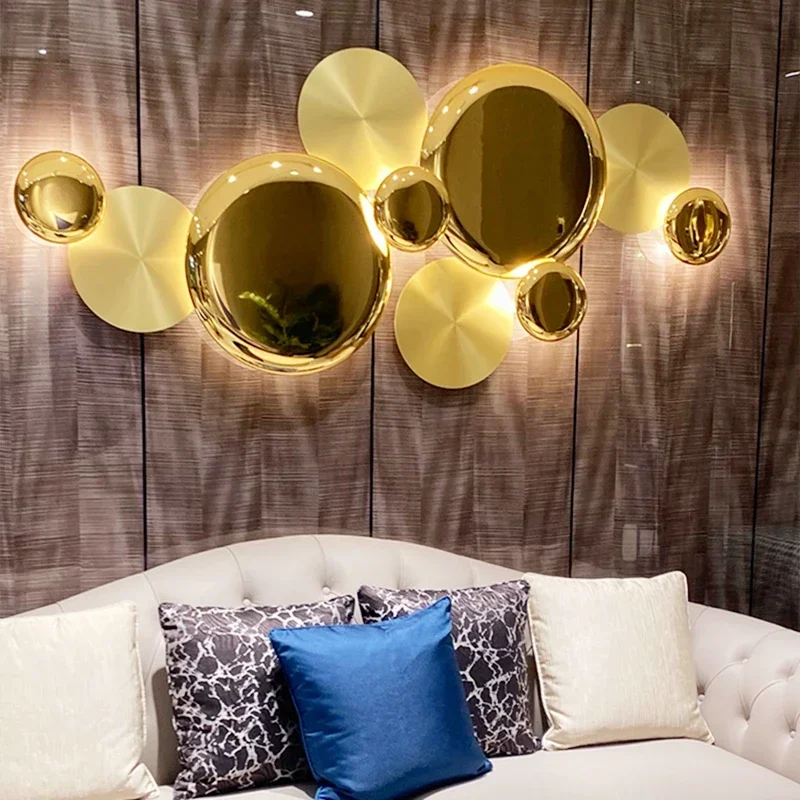 Artpad Copper Wall Light Lotus Leaf Gold Led Wall Sconce for Bedside Indoor Background Lamp Living Room Decoration Lustre
Artpad Copper Wall Light Lotus Leaf Gold Led Wall Sconce for Bedside Indoor Background Lamp Living Room Decoration Lustre