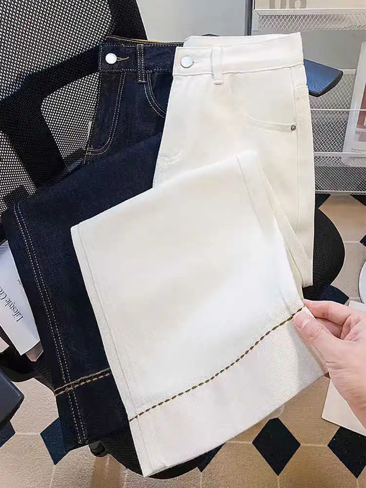 Oversized Denim Pants For Women Retro Casual High Waisted Wide Leg Jeans Summer Patchwork Thin Loose Straight Leg Trousers
Oversized Denim Pants For Women Retro Casual High Waisted Wide Leg Jeans Summer Patchwork Thin Loose Straight Leg Trousers