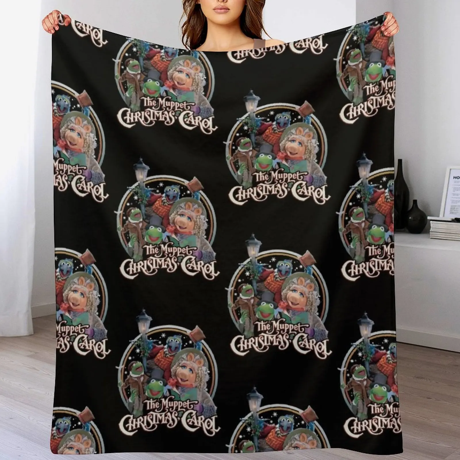 Retro 90s The Muppet Christmas Carol Throw Blanket Anti Shedding Soft Fuzzy Blanket for Home
Retro 90s The Muppet Christmas Carol Throw Blanket Anti Shedding Soft Fuzzy Blanket for Home