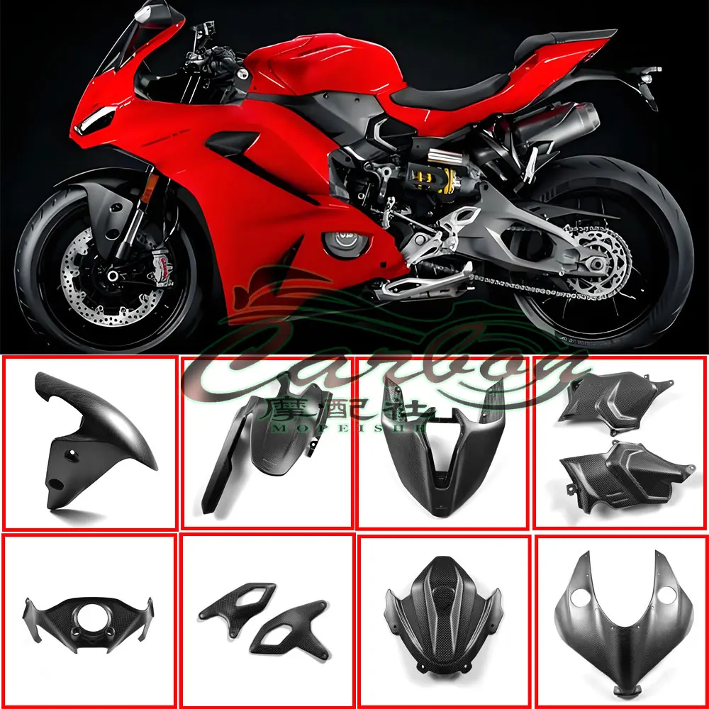 Suitable for Ducati Panigale V2 2025 2026latest motorcycle full body shell carbon brazing modification accessories
Suitable for Ducati Panigale V2 2025 2026latest motorcycle full body shell carbon brazing modification accessories