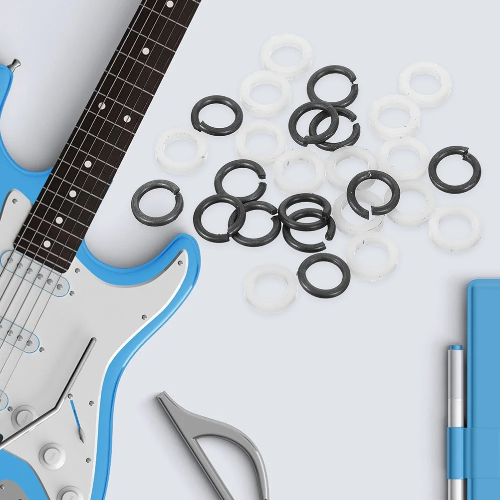 48Pcs Guitar Strap Locks with Double Washers Metal Plastic Parts Anti-Slip Protector for Guitar Bass Fixing Accessories
48Pcs Guitar Strap Locks with Double Washers Metal Plastic Parts Anti-Slip Protector for Guitar Bass Fixing Accessories