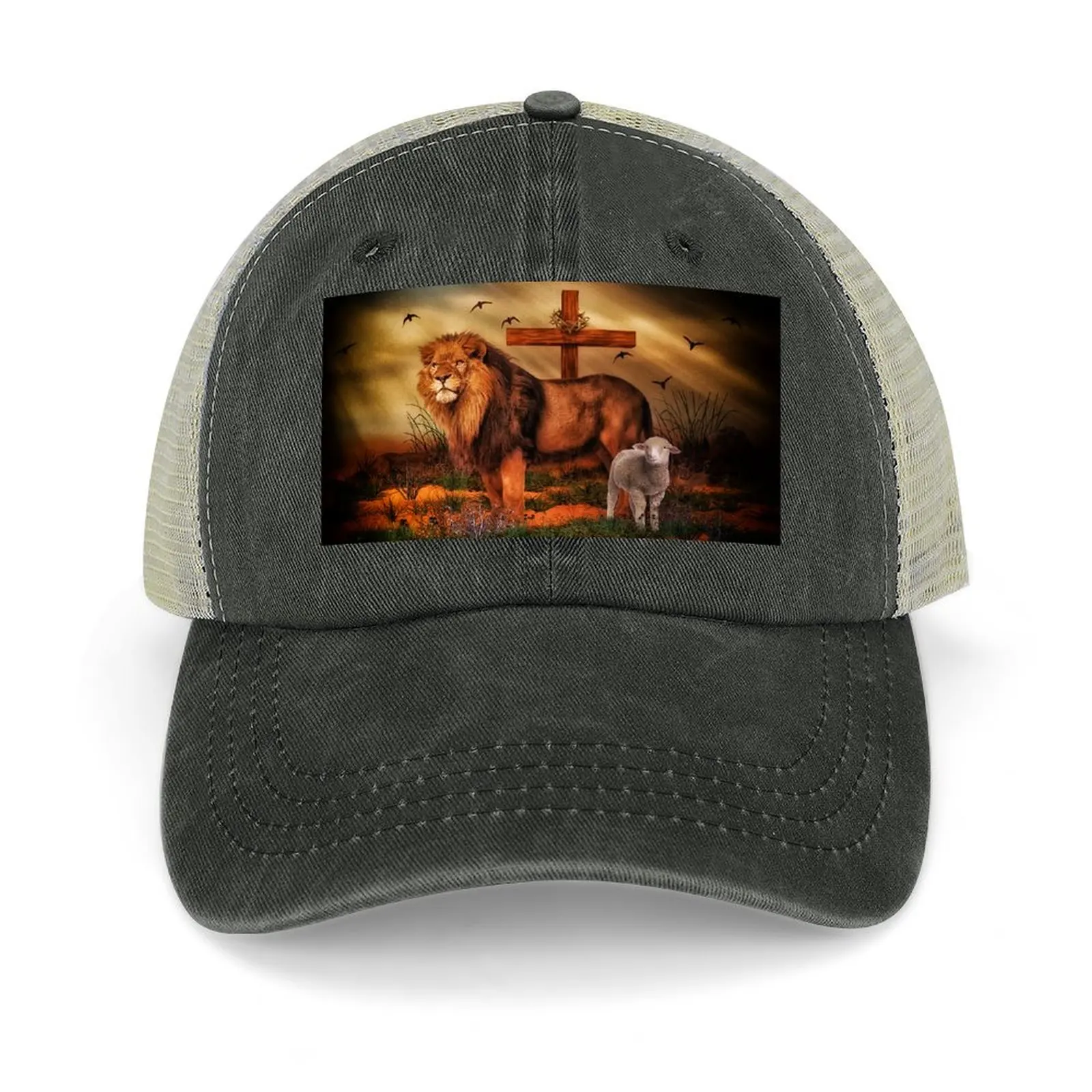 The Lion And The Lamb Baseball Cap foam party Hat Luxury Brand Beach Bag Hats For Women Men's
The Lion And The Lamb Baseball Cap foam party Hat Luxury Brand Beach Bag Hats For Women Men's