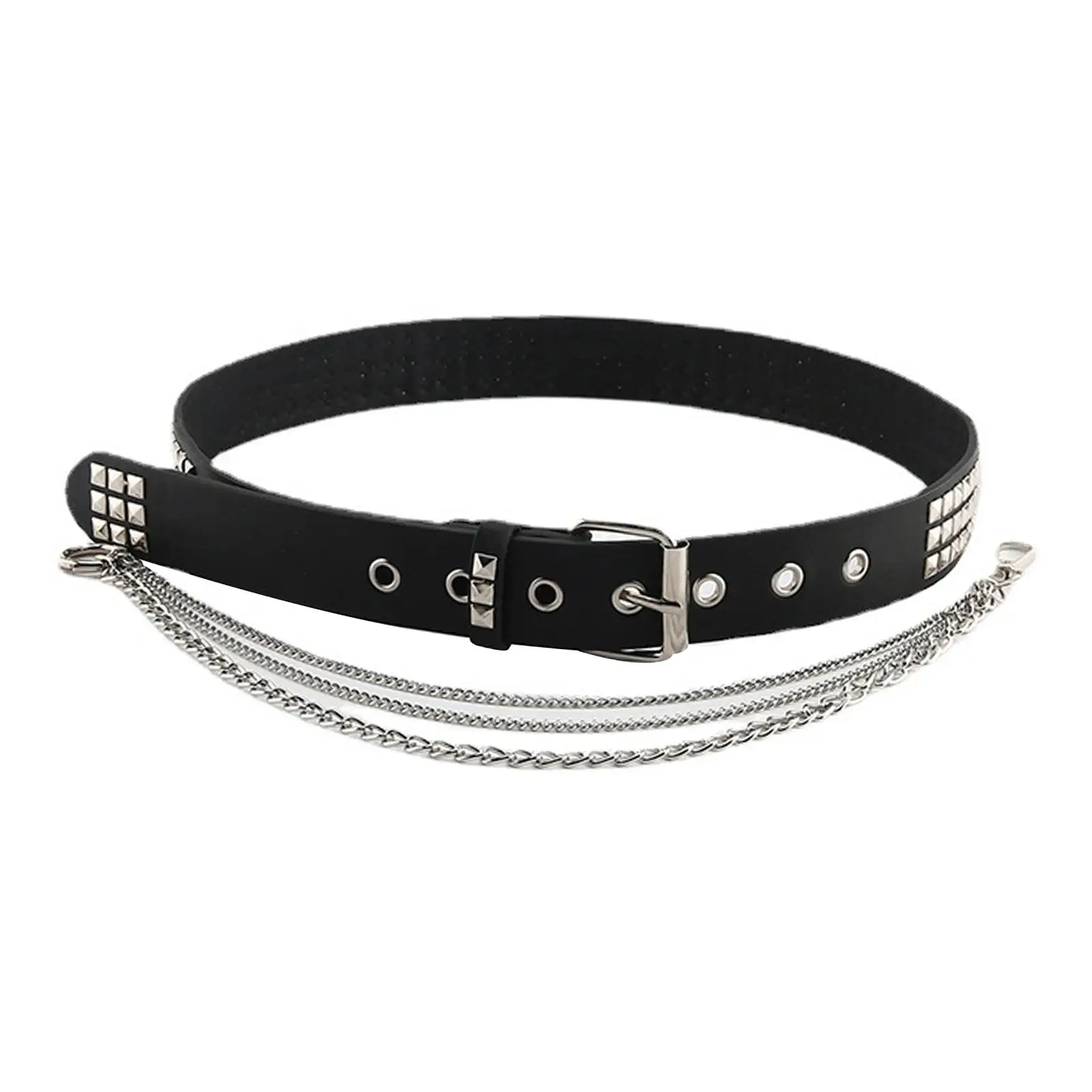 Punk Studded Belt Rivet Belt for Jeans Pants PU Leather Belt Dry Cloth Clean
Punk Studded Belt Rivet Belt for Jeans Pants PU Leather Belt Dry Cloth Clean