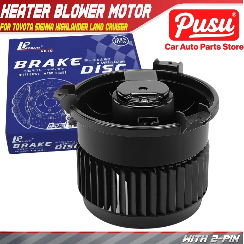 PUSU 2-Pin AC Blower Heater Motor Rear for Toyota Sequoia 2008-2019 Sienna 2011-2020 700303, 87103-0C061, 87103-28111 8710328111
PUSU 2-Pin AC Blower Heater Motor Rear for Toyota Sequoia 2008-2019 Sienna 2011-2020 700303, 87103-0C061, 87103-28111 8710328111