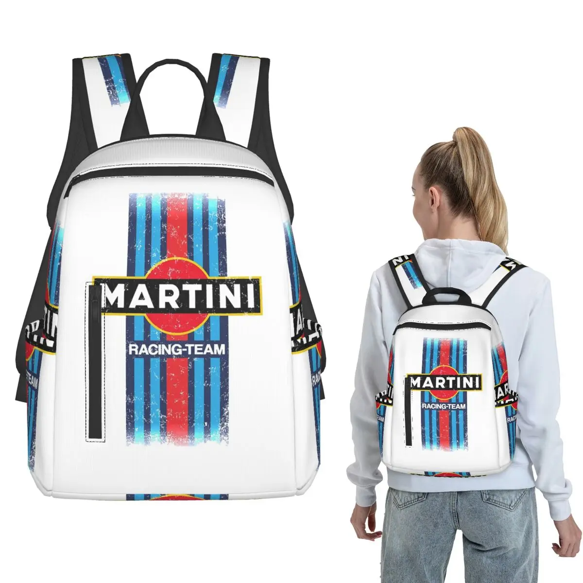 Martinis Race Sportscar Motor Racing Backpack Large Capacity Boys Girls BookBag School Bag Shoulder Bags for Men Women
Martinis Race Sportscar Motor Racing Backpack Large Capacity Boys Girls BookBag School Bag Shoulder Bags for Men Women